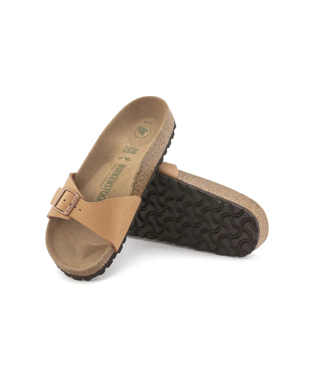 BIRKENSTOCK MADRID VEGAN NARROW FIT IN PECAN