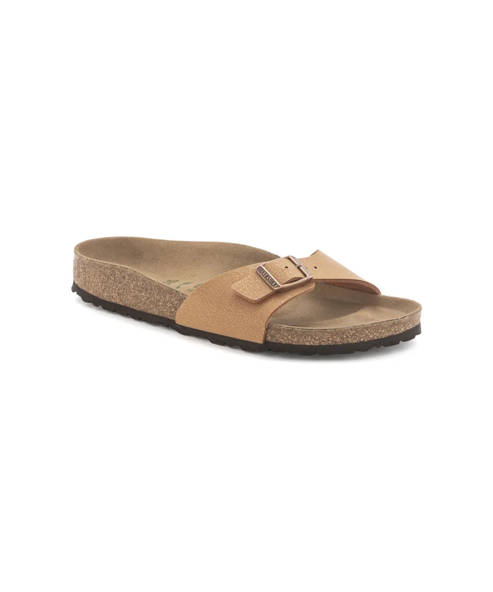 BIRKENSTOCK MADRID VEGAN NARROW FIT IN PECAN