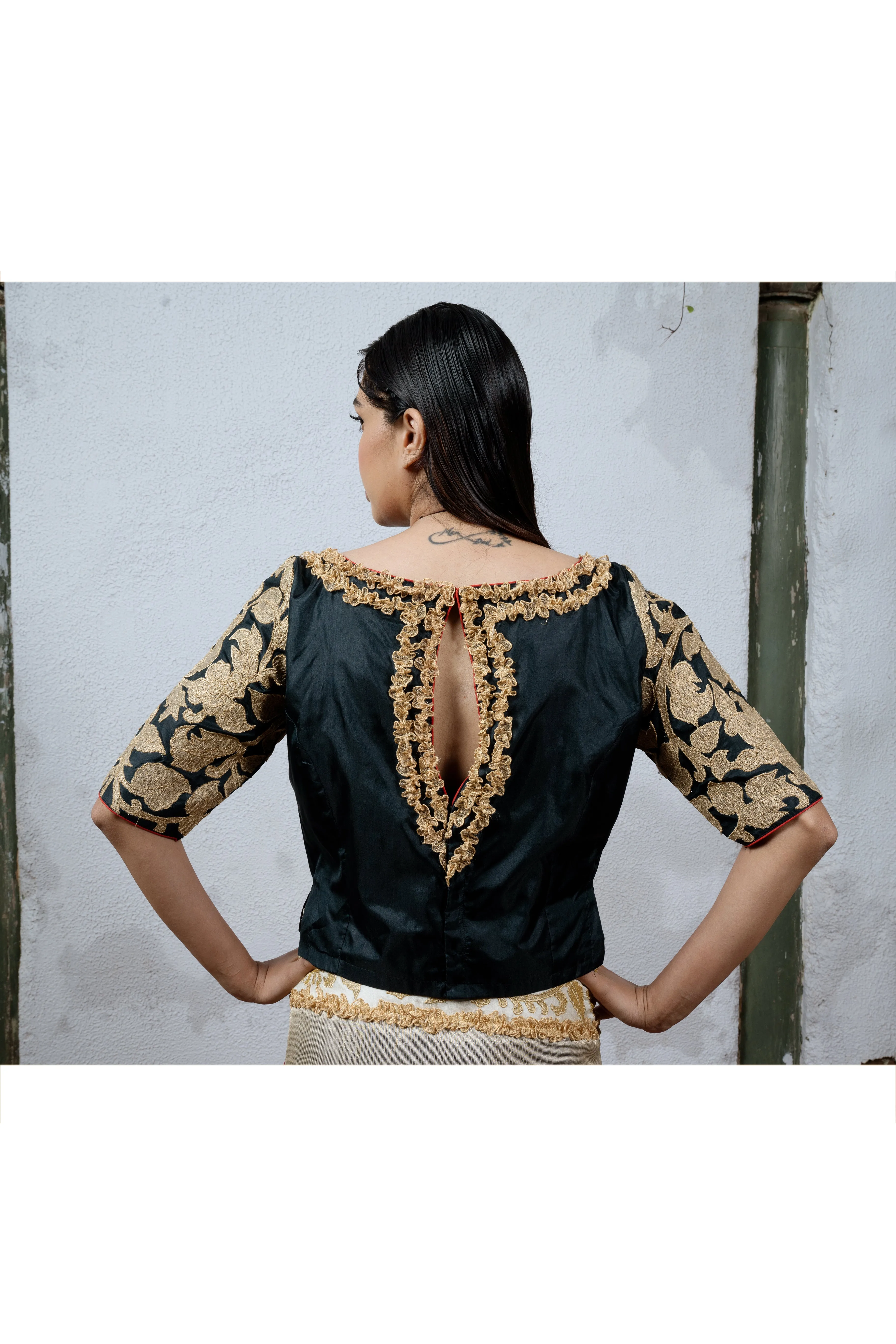 Black Saree