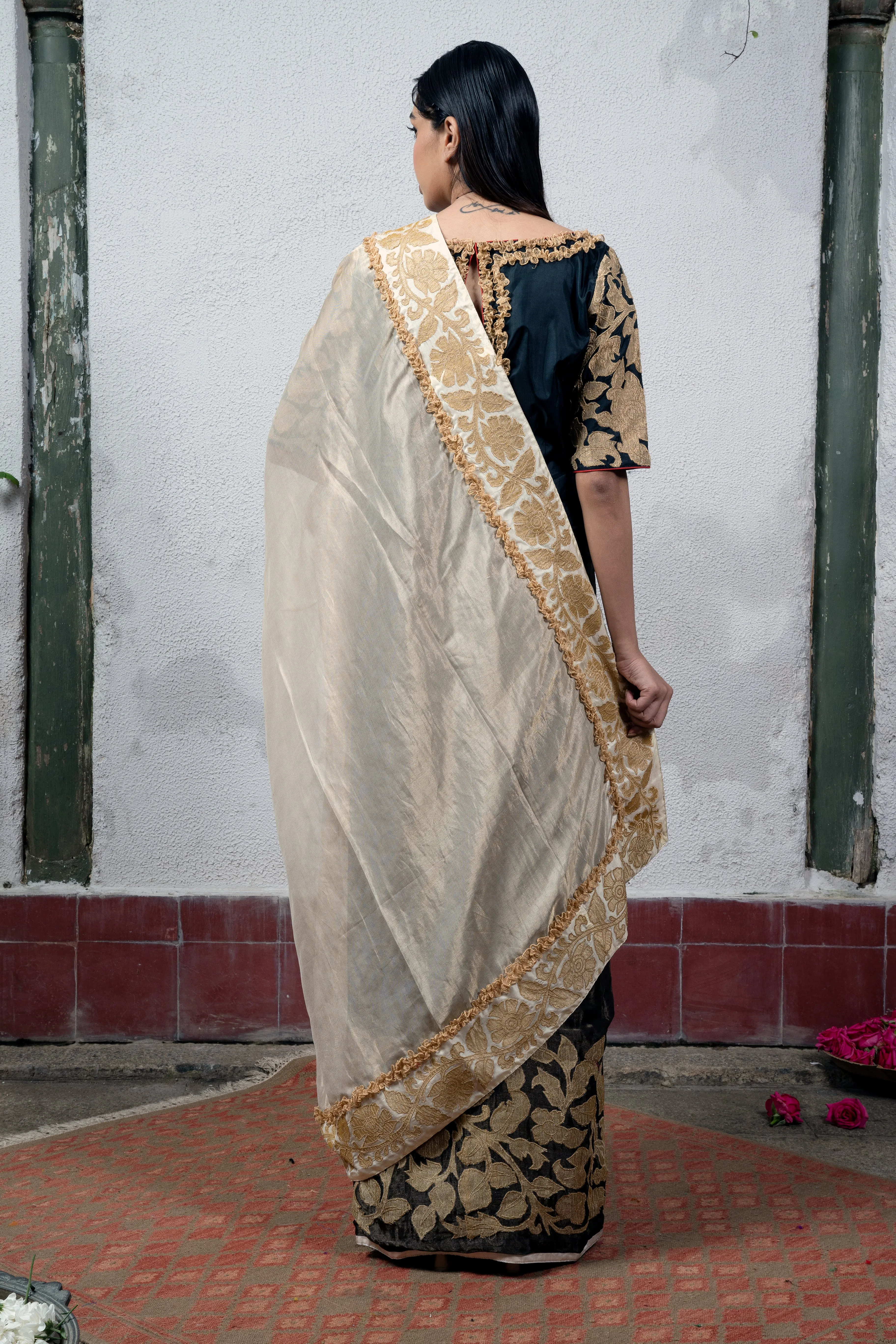 Black Saree
