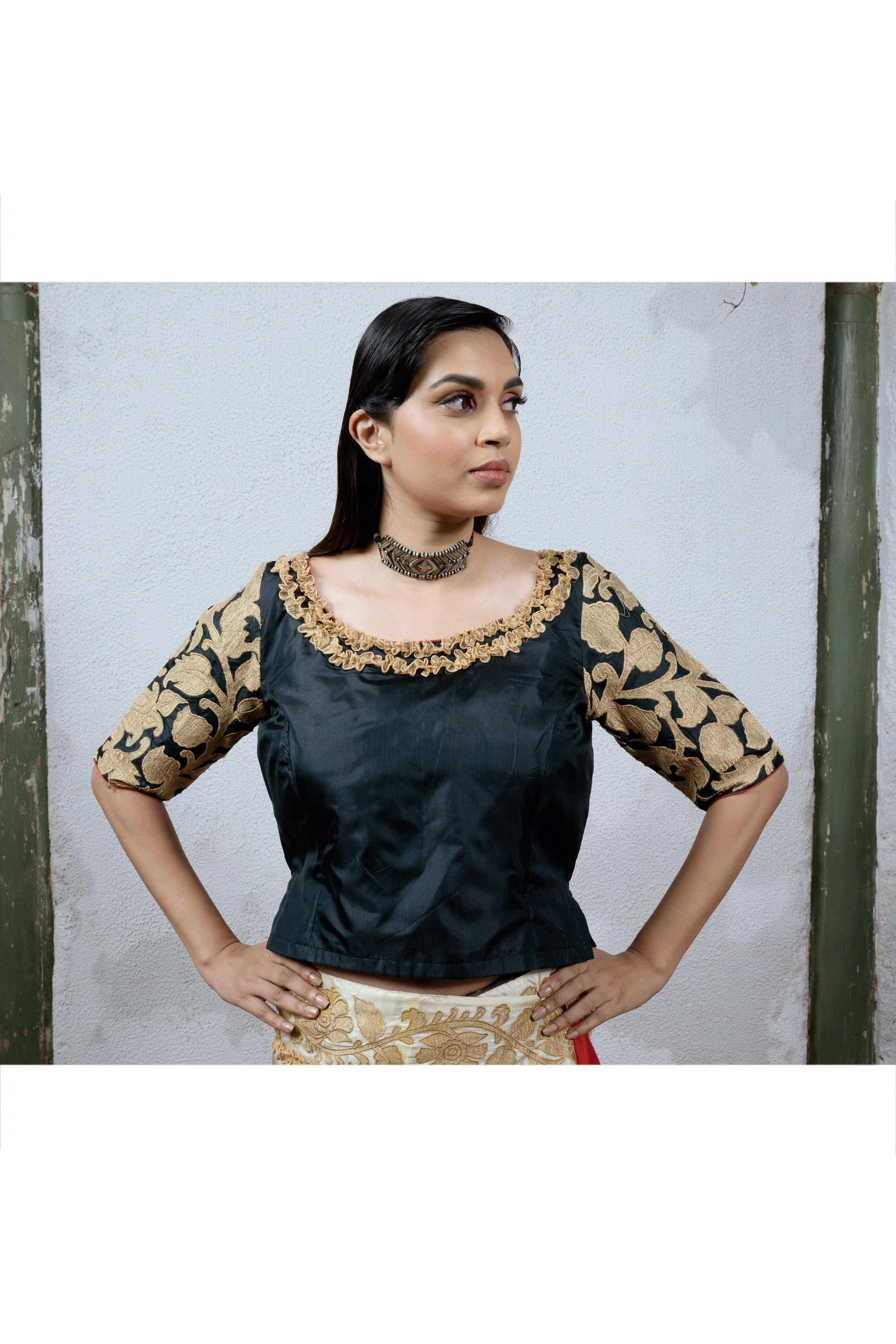 Black Saree