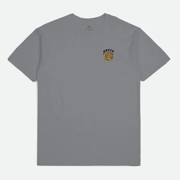 Brixton Kit Tee - Pebble Worn Wash