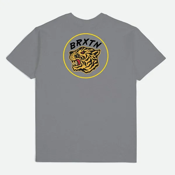 Brixton Kit Tee - Pebble Worn Wash