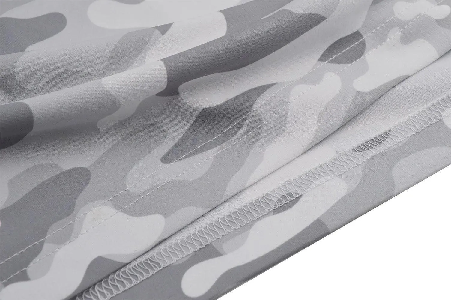 Camo Training Tee - Breathable Polyester Camo Shirt