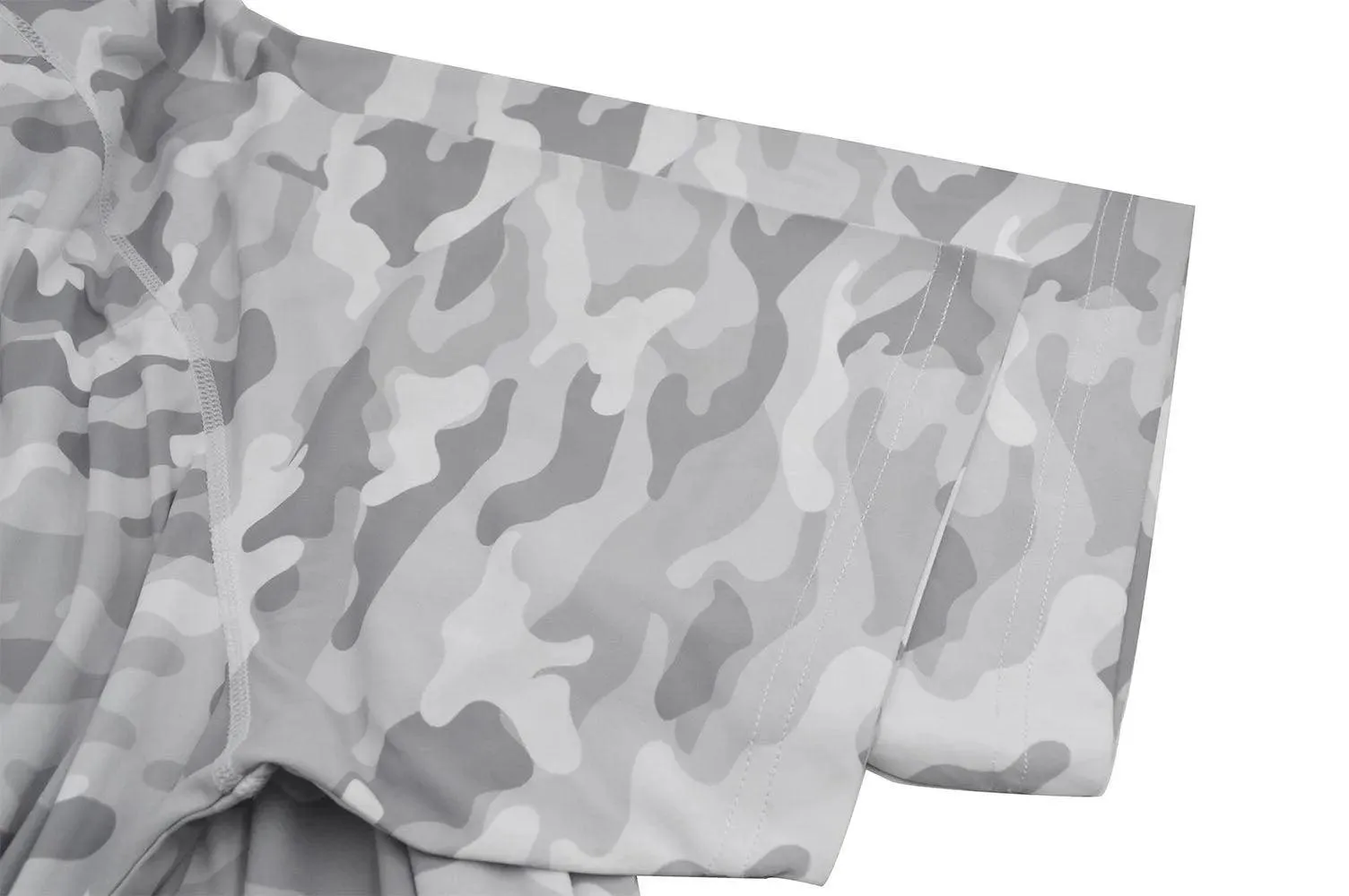Camo Training Tee - Breathable Polyester Camo Shirt