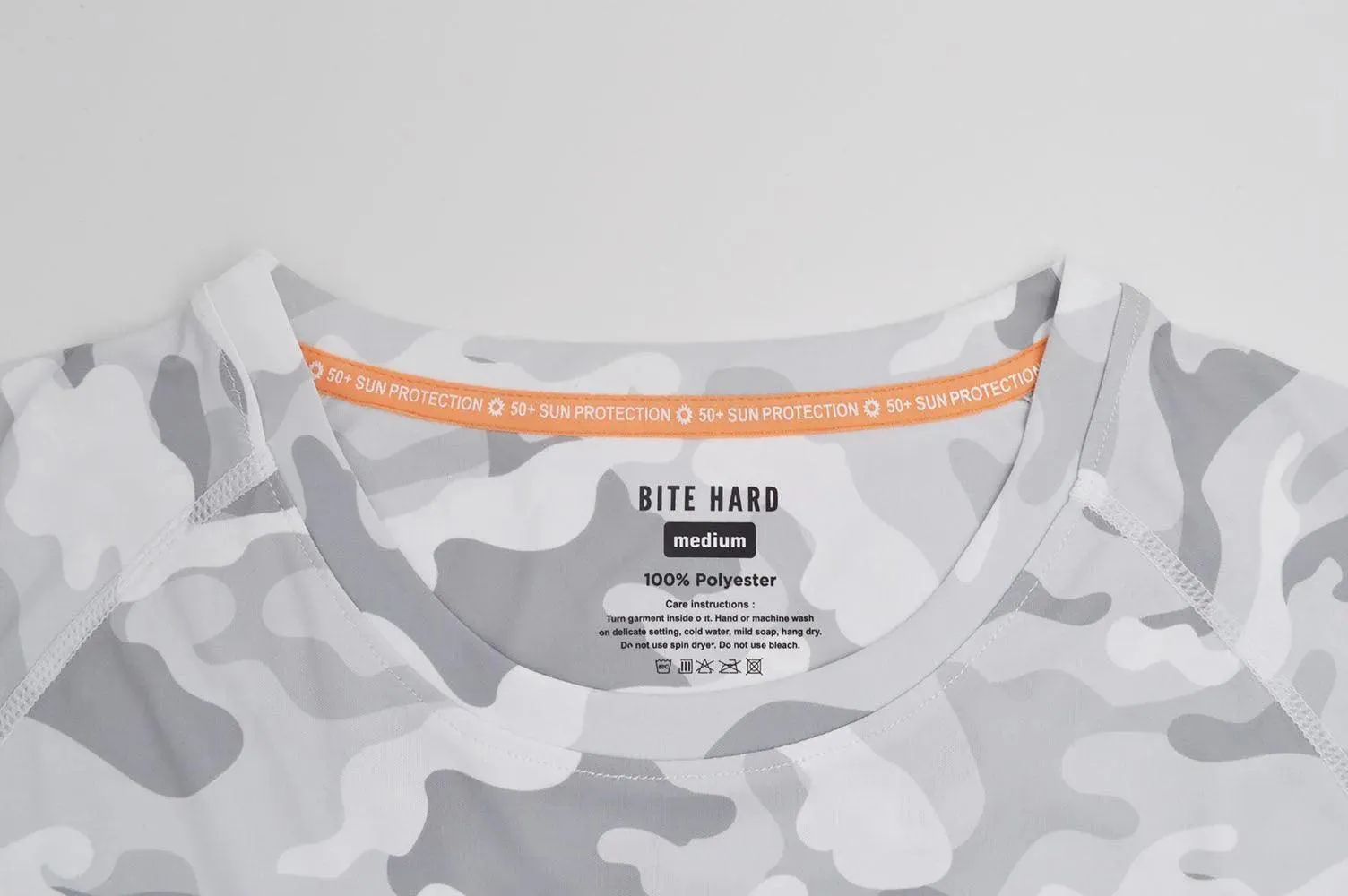 Camo Training Tee - Breathable Polyester Camo Shirt