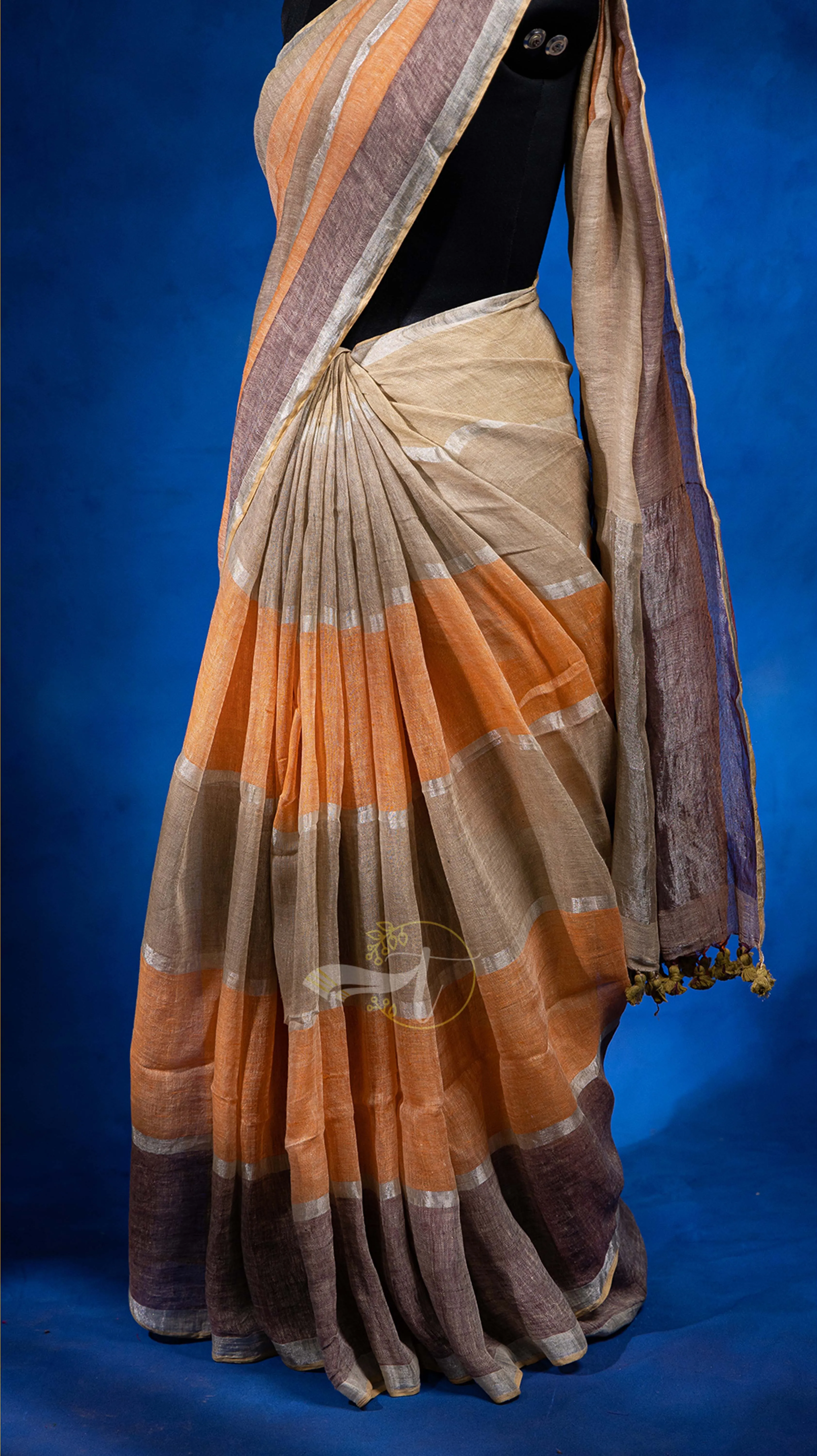 Classic Linen Saree
