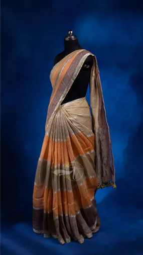 Classic Linen Saree