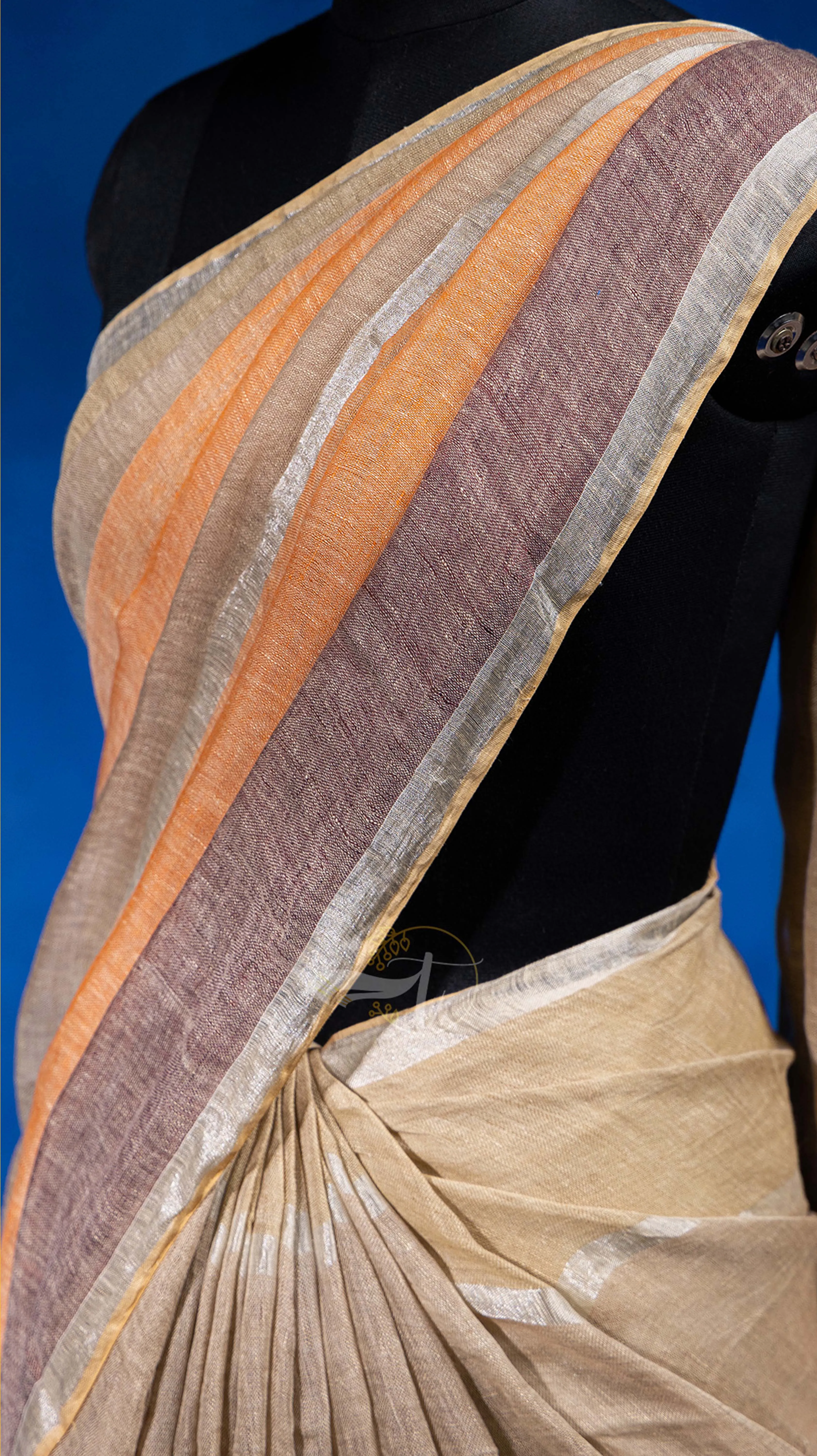 Classic Linen Saree