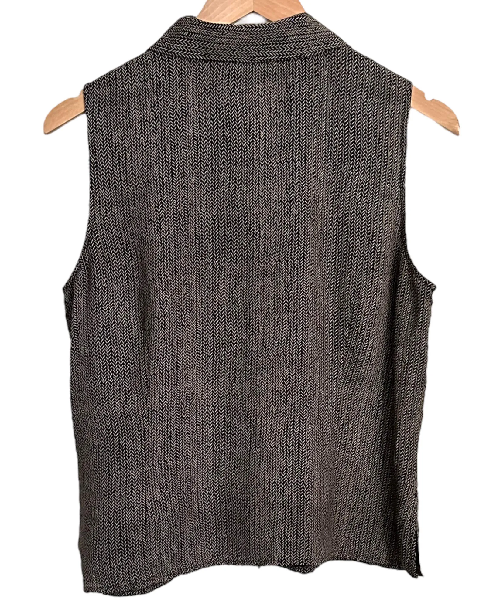 Dark Autumn Silk Sash Blouse