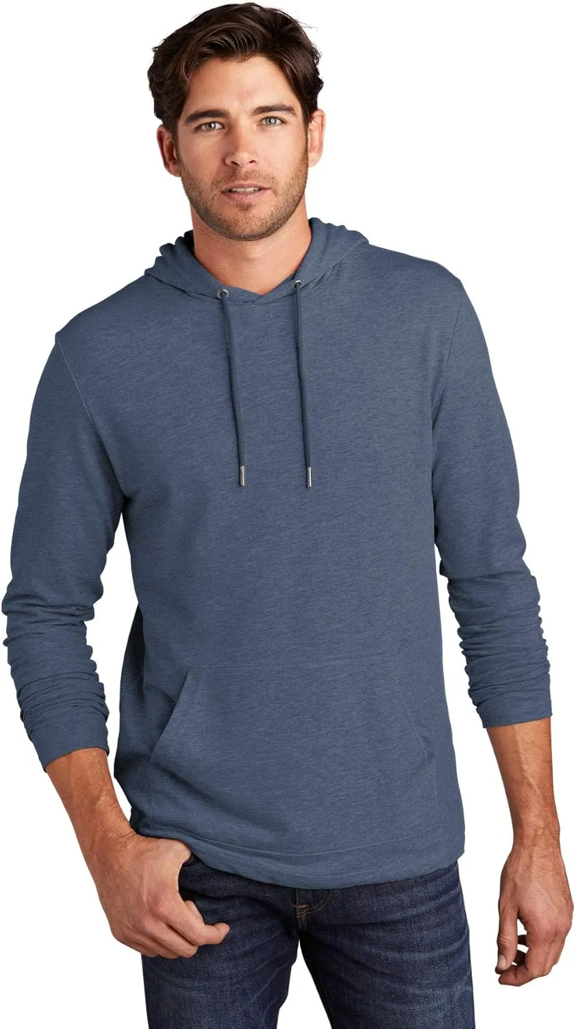 District Featherweight French Terry Hoodie, Washed Indigo, Medium