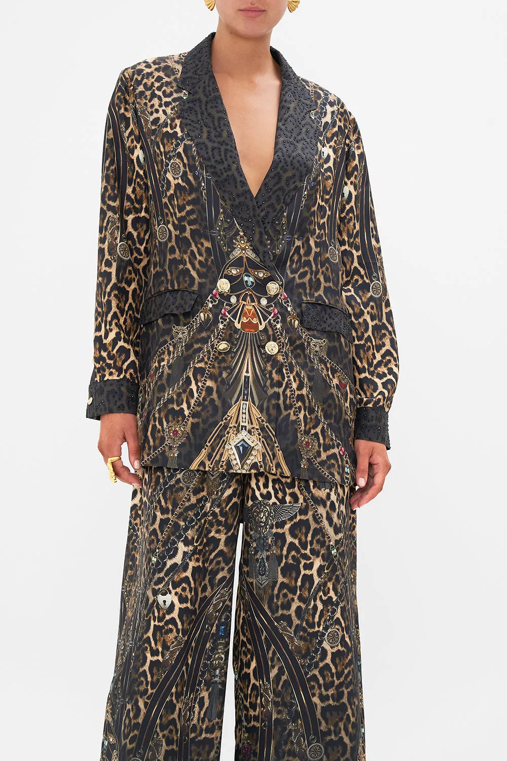 DOUBLE BREASTED SOFT JACKET AMSTERGLAM