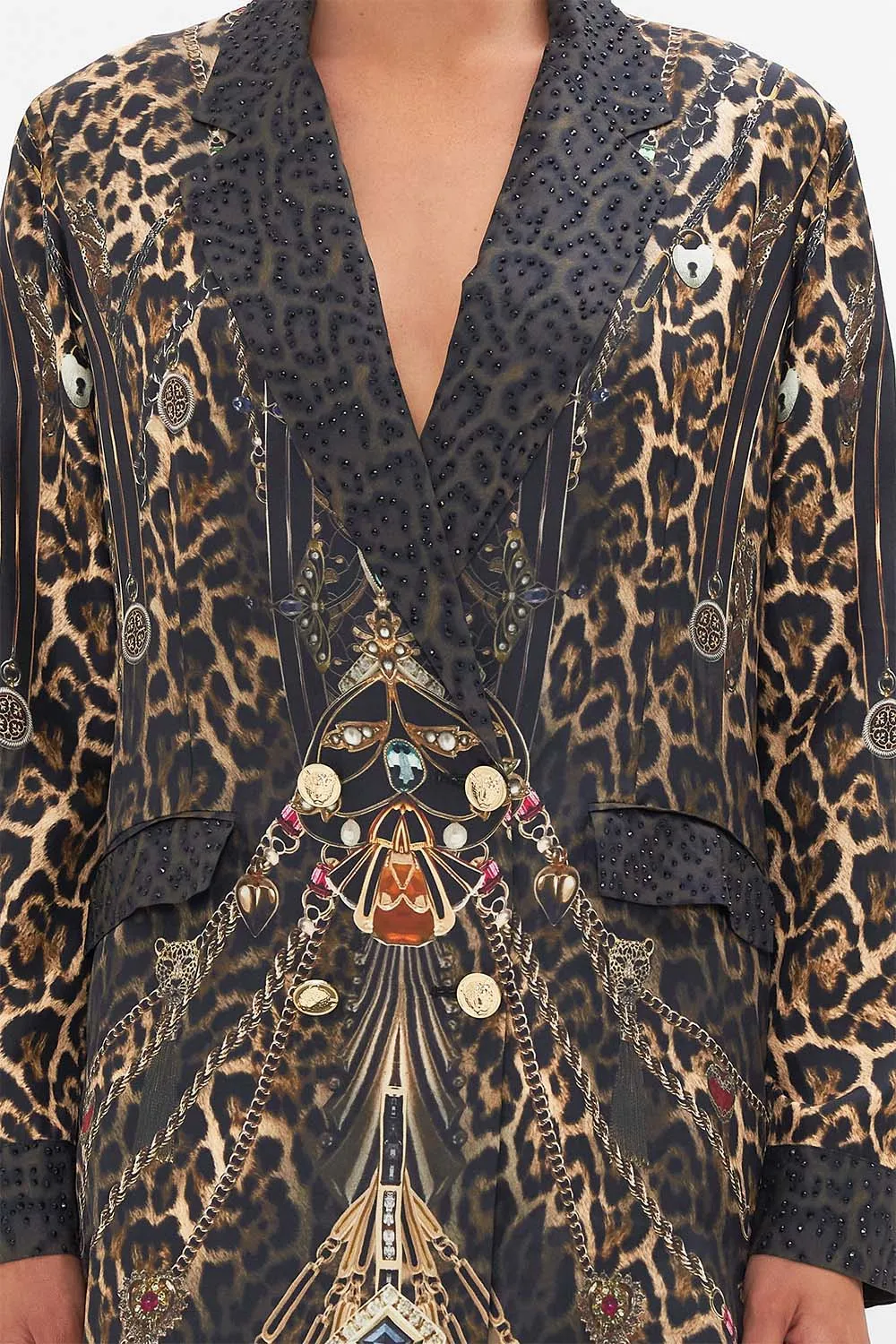 DOUBLE BREASTED SOFT JACKET AMSTERGLAM
