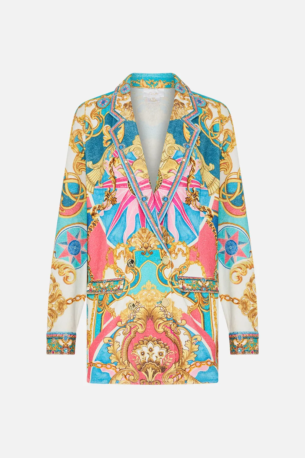 DOUBLE BREASTED SOFT JACKET SAIL AWAY WITH ME