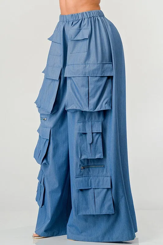 EM Wide Cargo Pants
