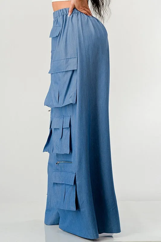 EM Wide Cargo Pants