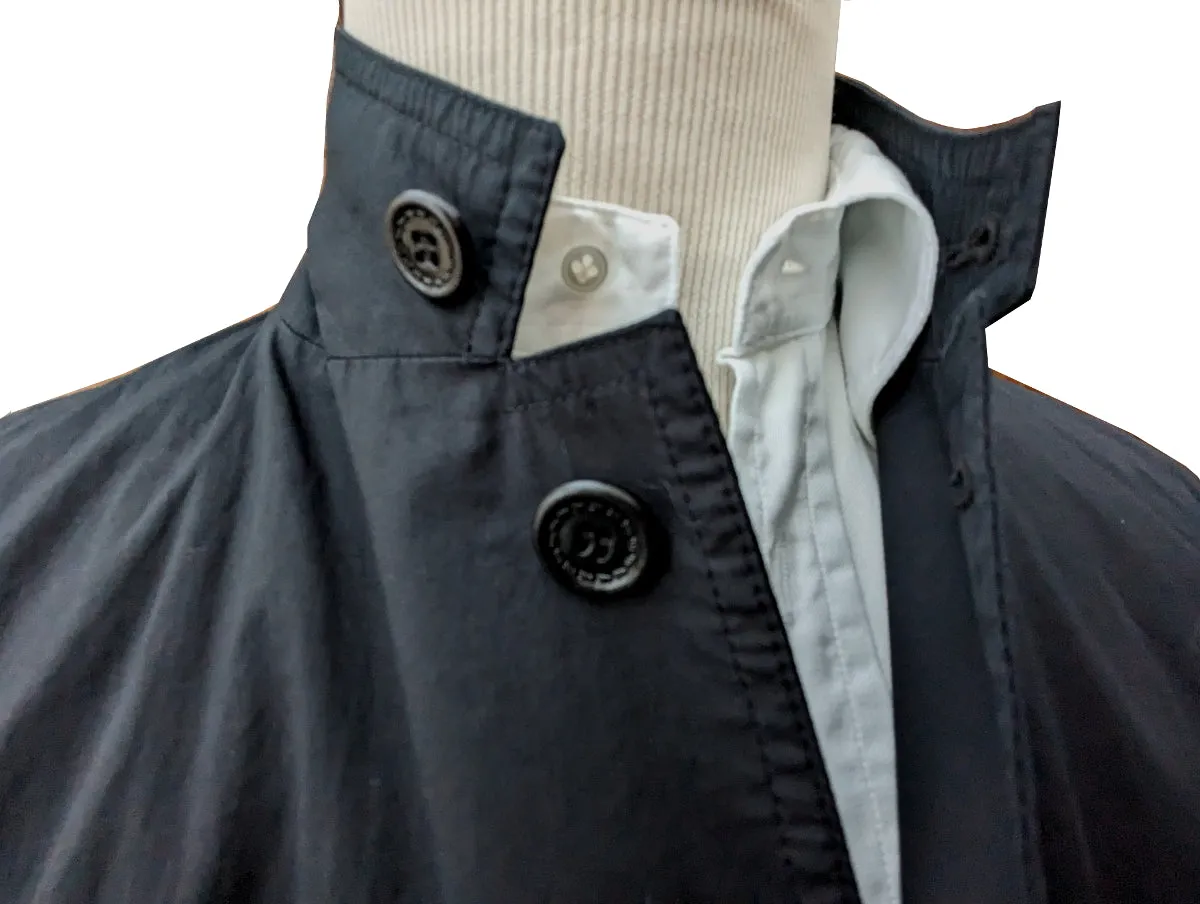 Ermenegildo Zegna Jacket 40 3-Button Black Featherweight Cotton