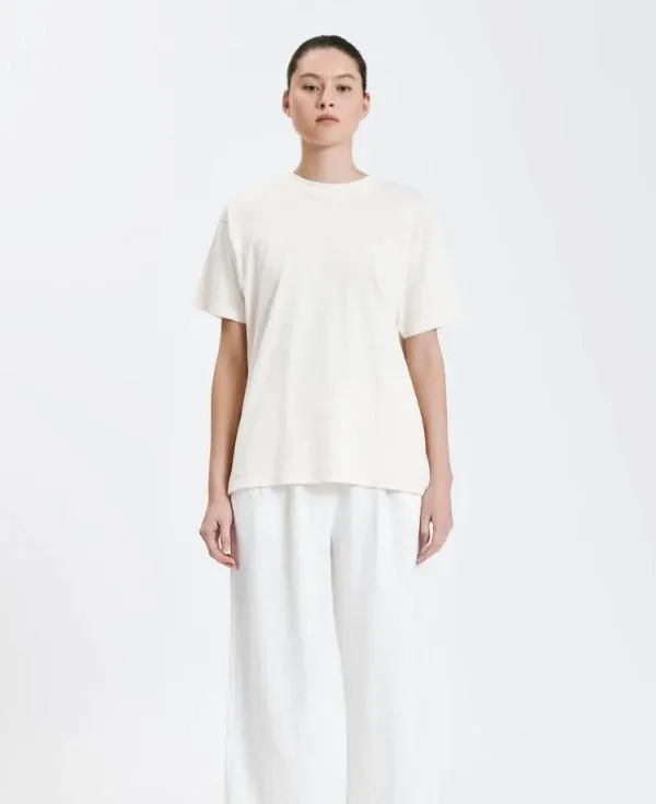 Frankie Organic Washed BF Tee Cloud