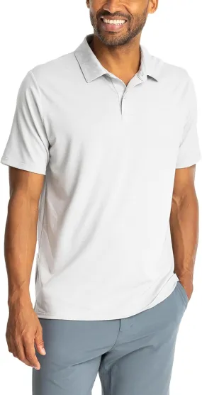 Free Fly Men’s Elevate Polo - Ultra Soft, Odor Control, Sun Protection UPF 30  Quick-Dry Mens Polo Shirts, Short Sleeve