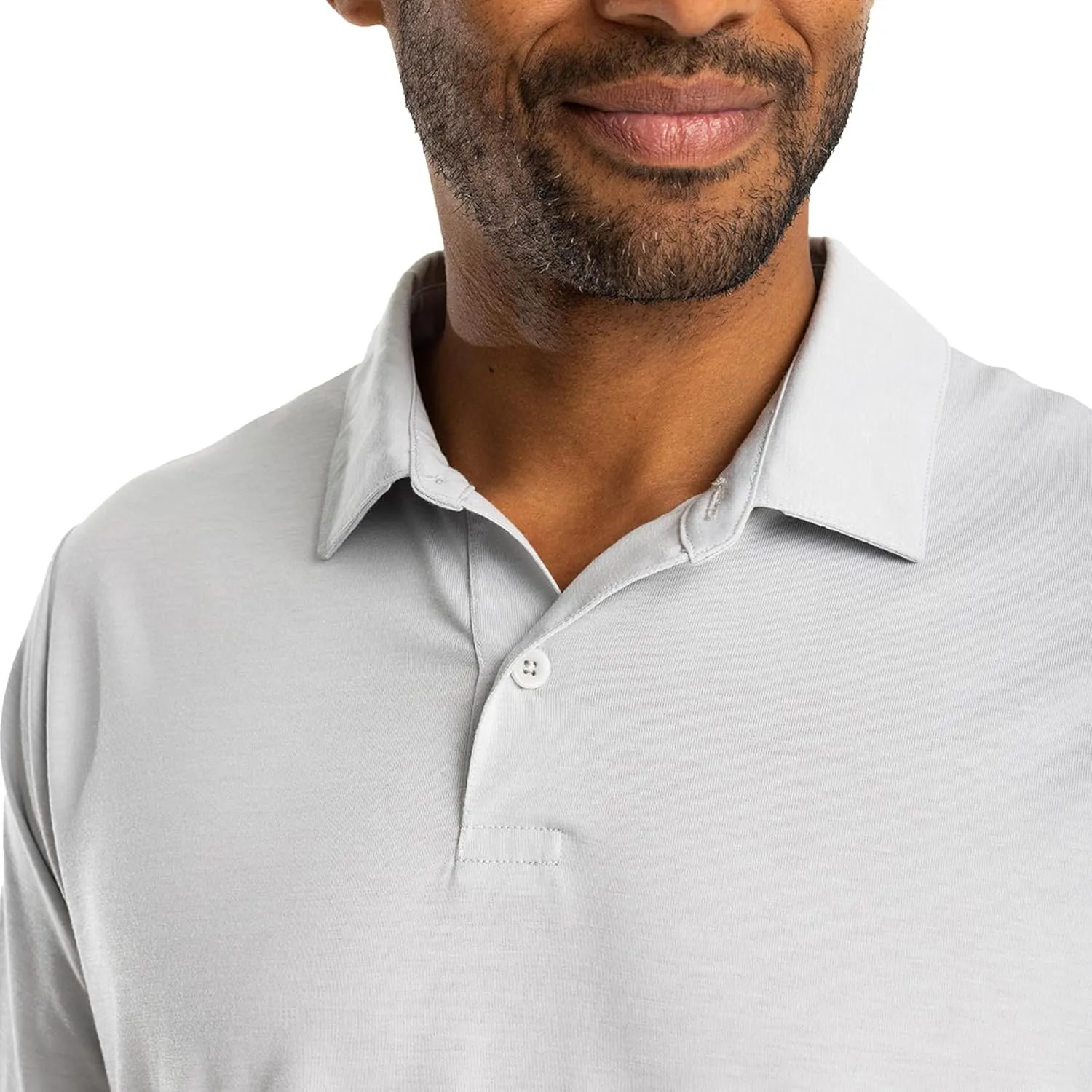 Free Fly Men’s Elevate Polo - Ultra Soft, Odor Control, Sun Protection UPF 30  Quick-Dry Mens Polo Shirts, Short Sleeve