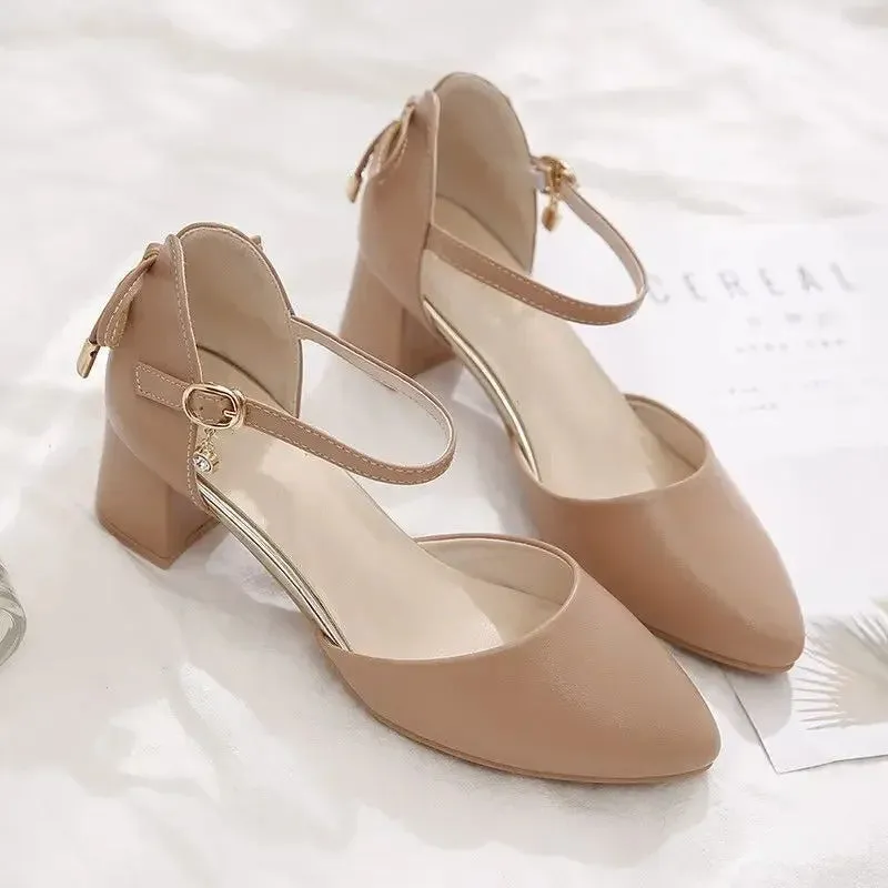 Imogen - Elegant High Heel Wedge Sandals for Women