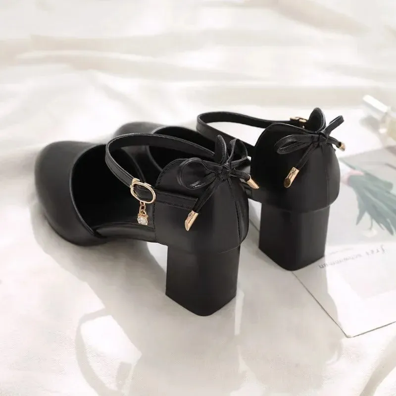 Imogen - Elegant High Heel Wedge Sandals for Women