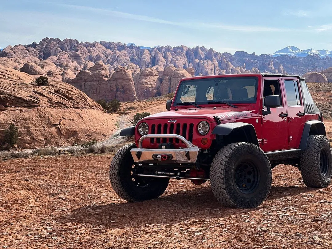 JK Aluminum Front Bumper - Featherweight Series