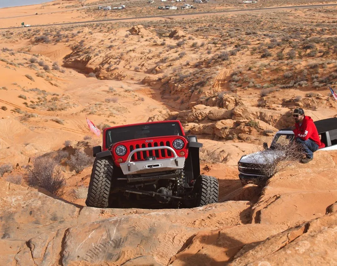 JK Aluminum Front Bumper - Featherweight Series