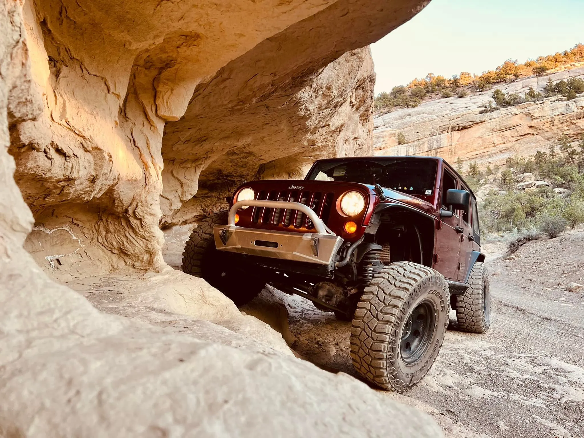 JK Aluminum Front Bumper - Featherweight Series