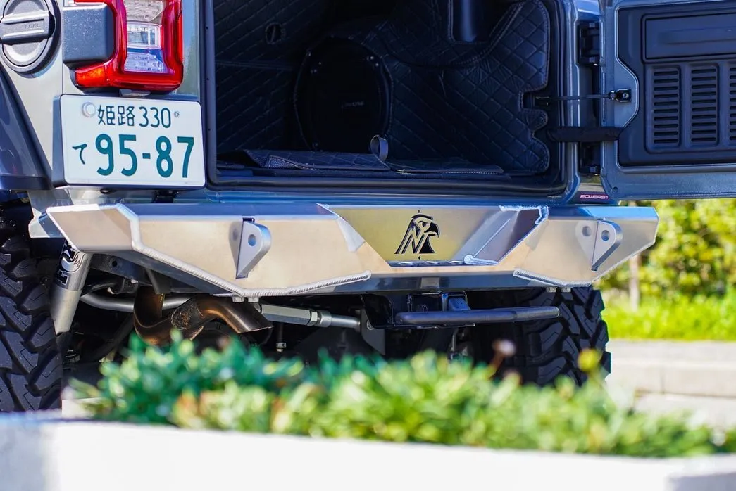 JL Aluminum Rear Bumper - Featherweight Series