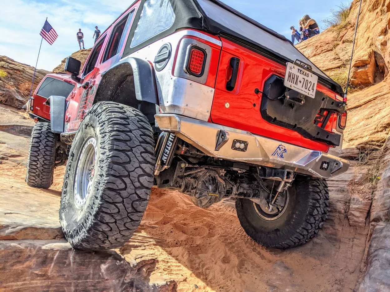 JL Aluminum Rear Bumper - Featherweight Series