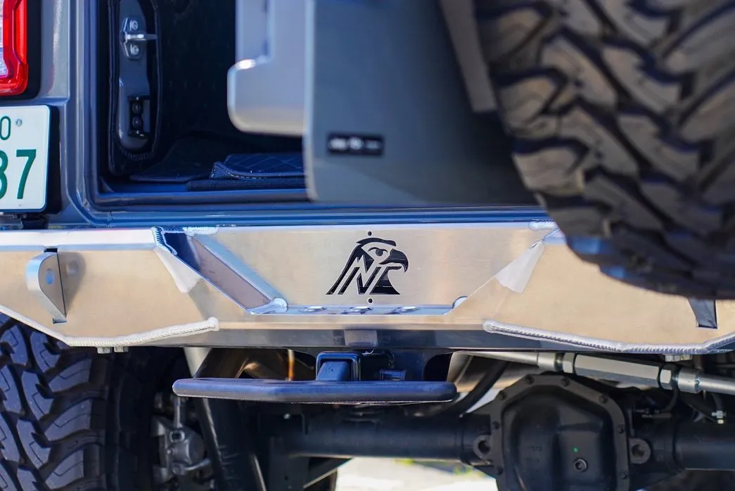 JL Aluminum Rear Bumper - Featherweight Series