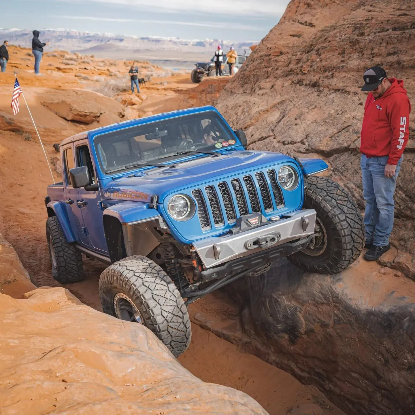 JL/JT Aluminum Front Bumper - Featherweight Series (Stubby)