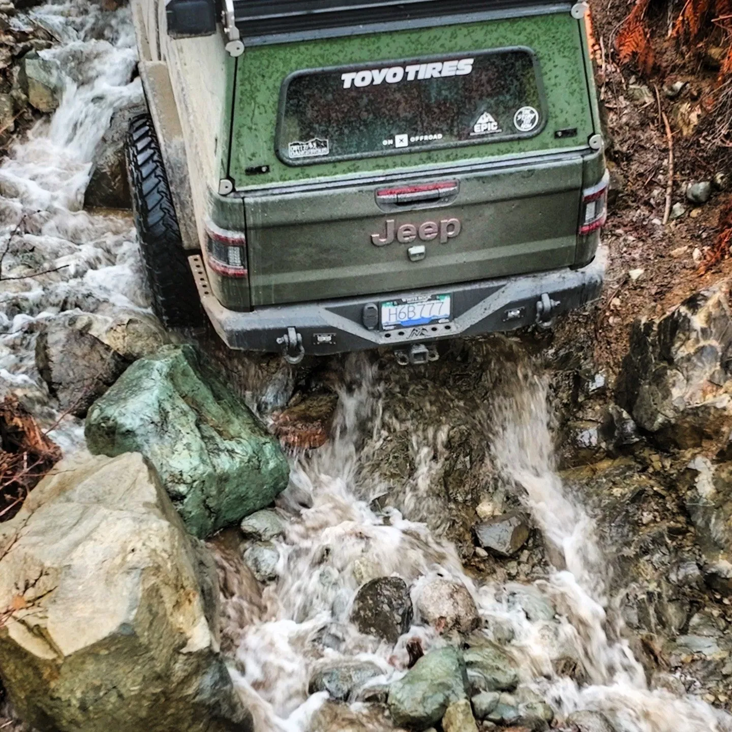 JT Aluminum Rear Bumper - Featherweight Series