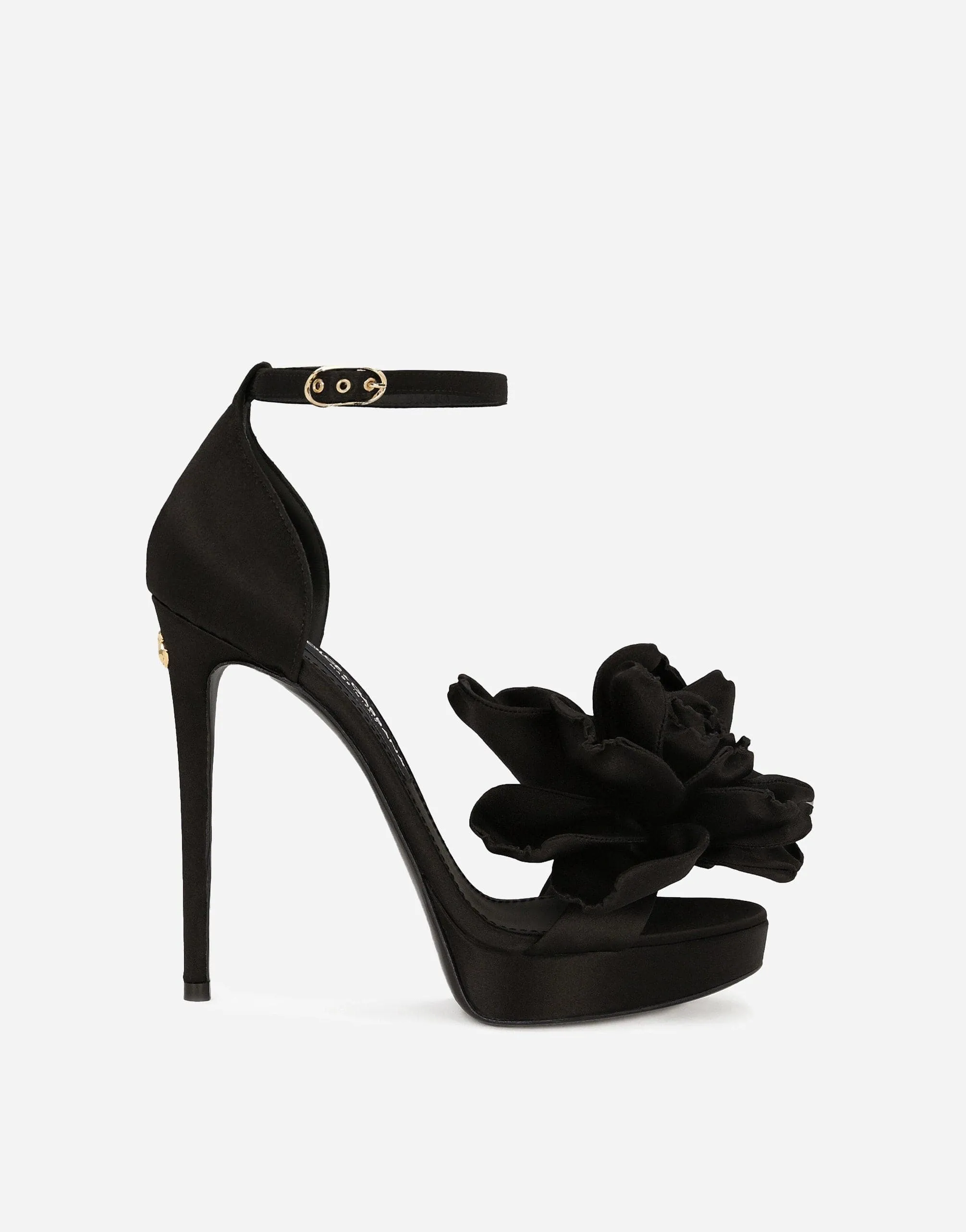Keira 105mm Floral-Appliqué Sandals