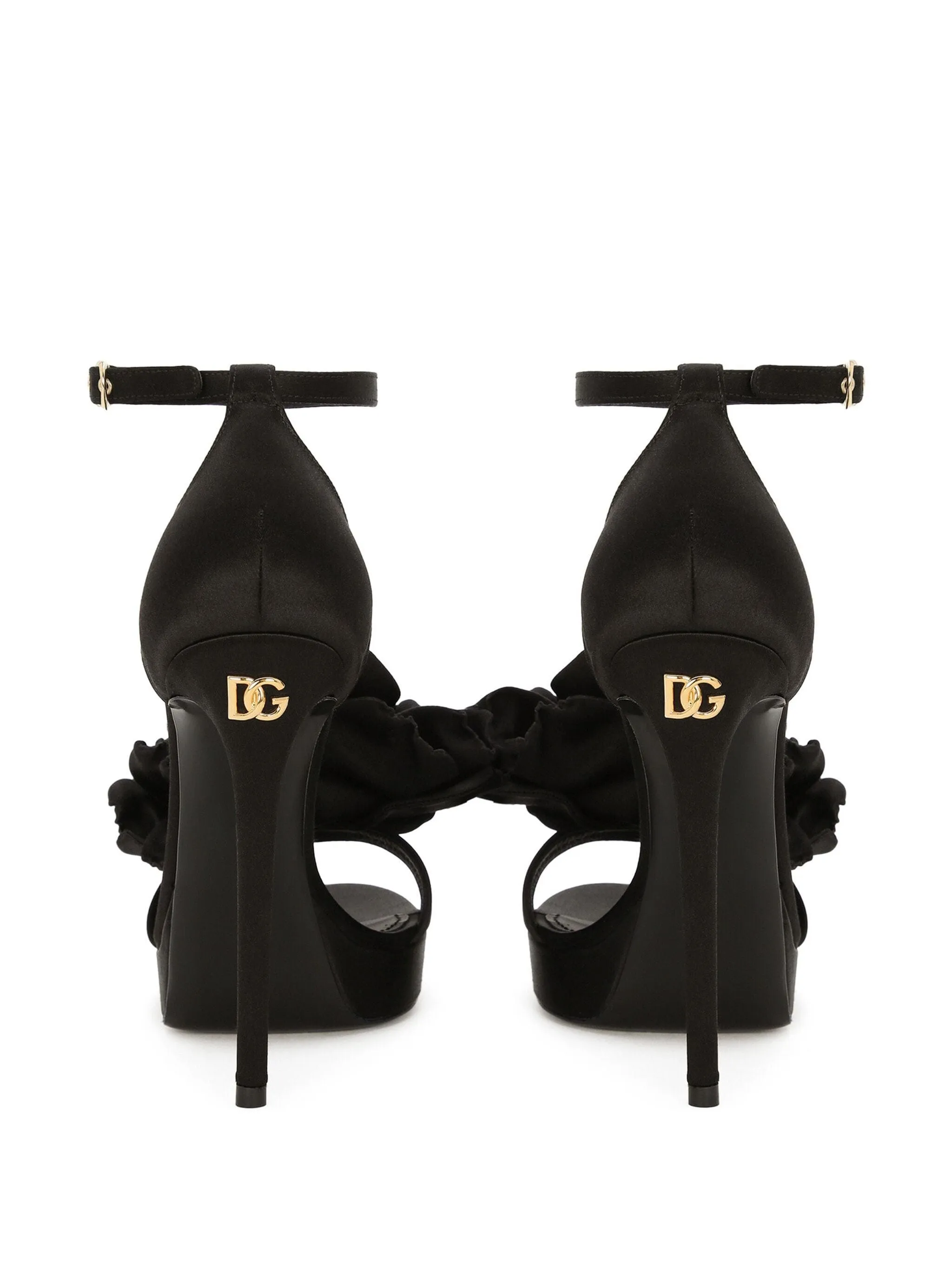 Keira 105mm Floral-Appliqué Sandals