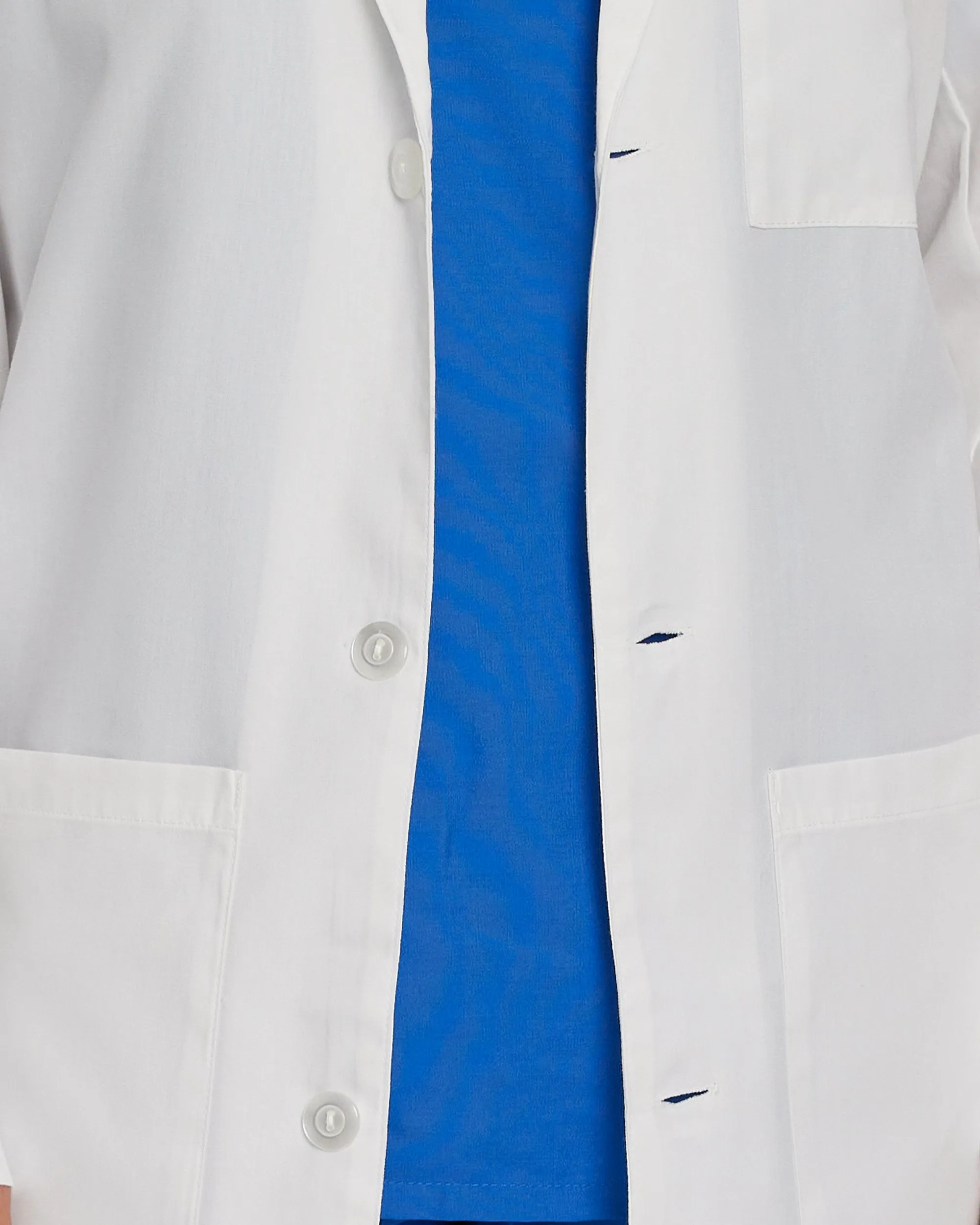 Landau Scrub Zone Unisex 3-Pocket Mid-Length Lab Coat
