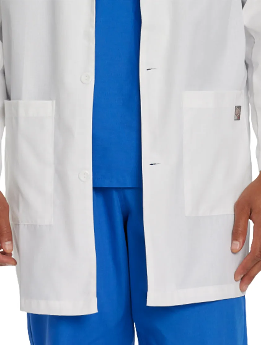 Landau Scrub Zone Unisex 3-Pocket Mid-Length Lab Coat