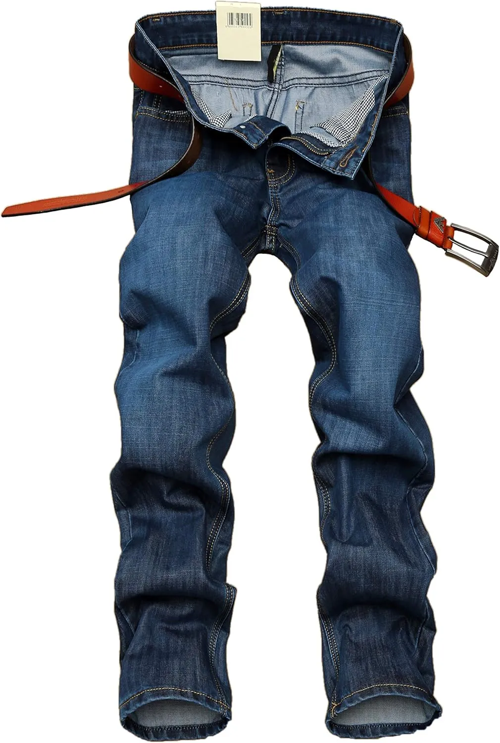 Men's Casual Style Straight Fit Jeans