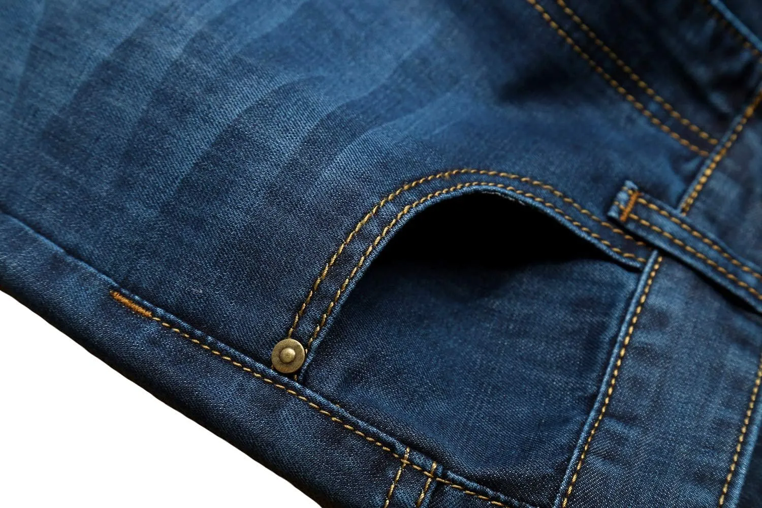 Men's Casual Style Straight Fit Jeans