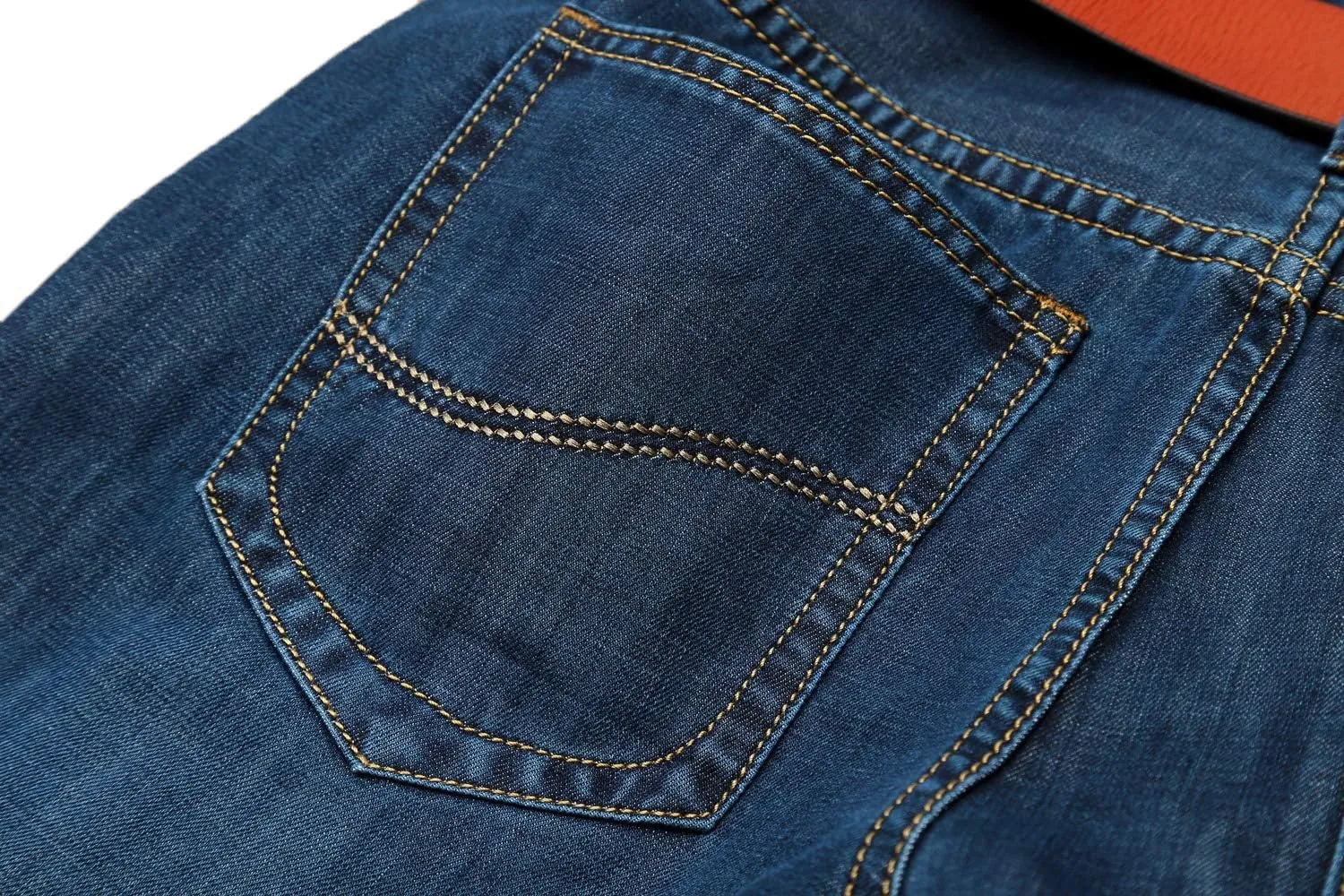Men's Casual Style Straight Fit Jeans