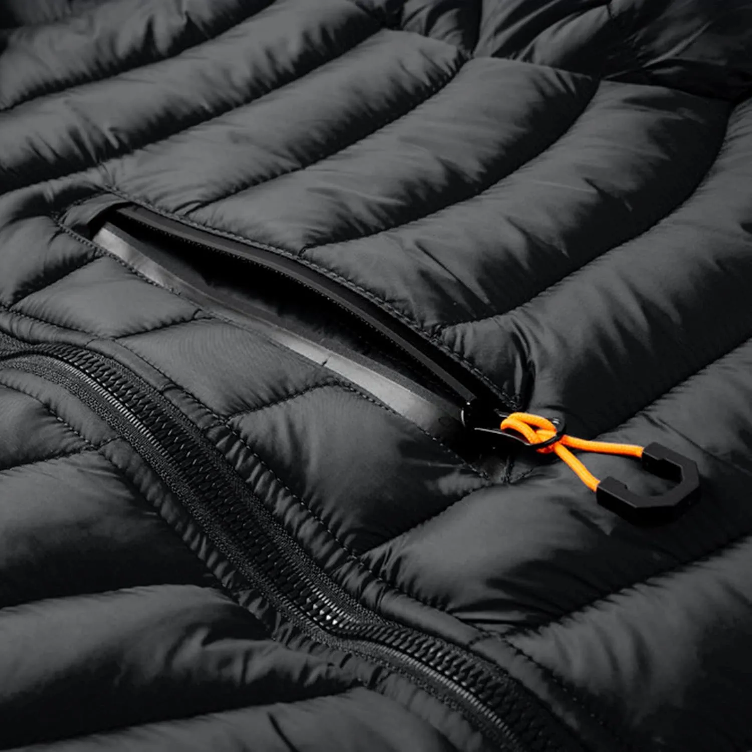 Men's Jacket Insulated Synthetic Down Puffer Jacket Winter Warm Coat Quilted Water Resistant Packable Hiking Camping