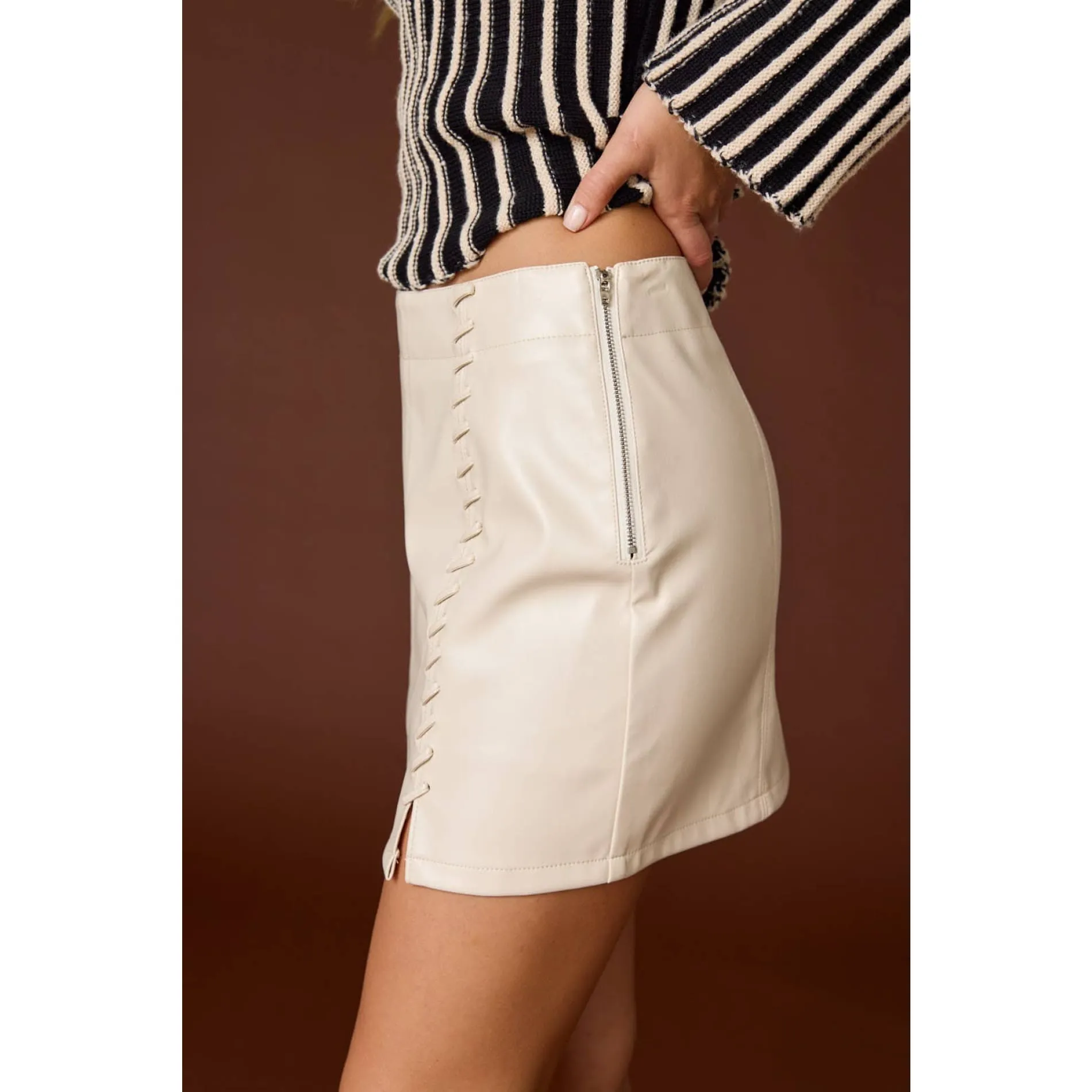Midnight Chic Mini Skirt