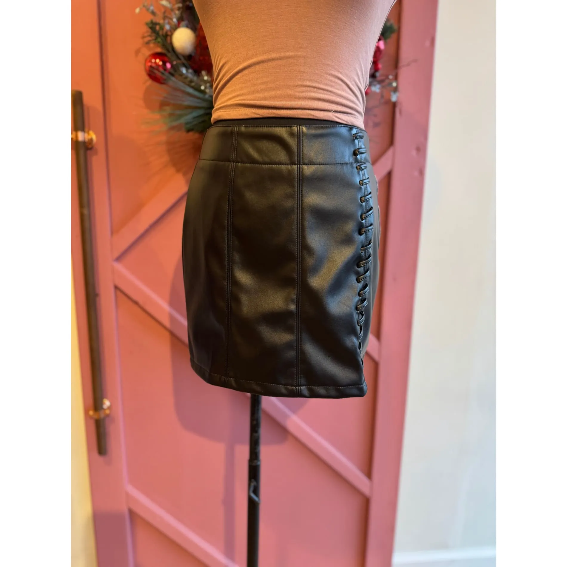Midnight Chic Mini Skirt