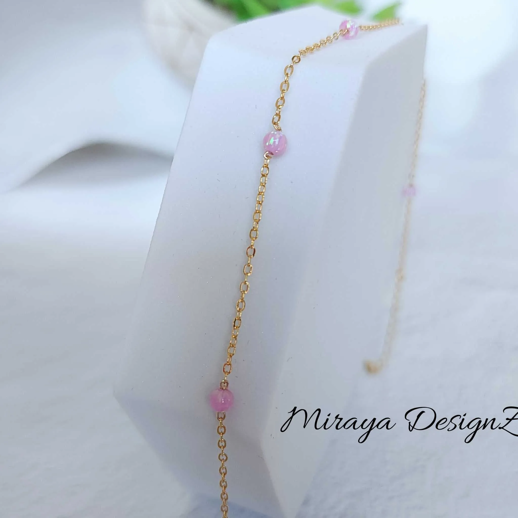 Minimalist Opal Necklace