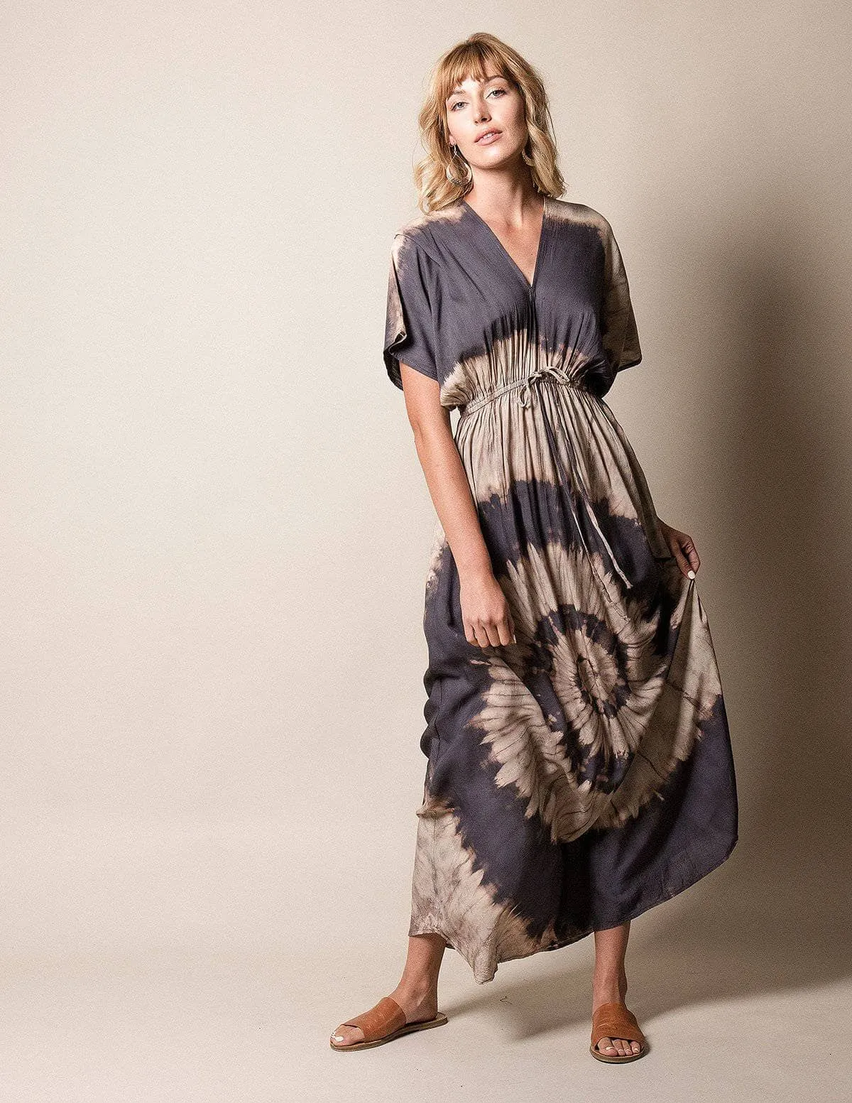 Nautilus Maxi Dress - Grey