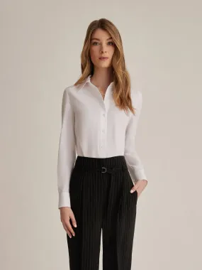 Poplin classic fitted shirt