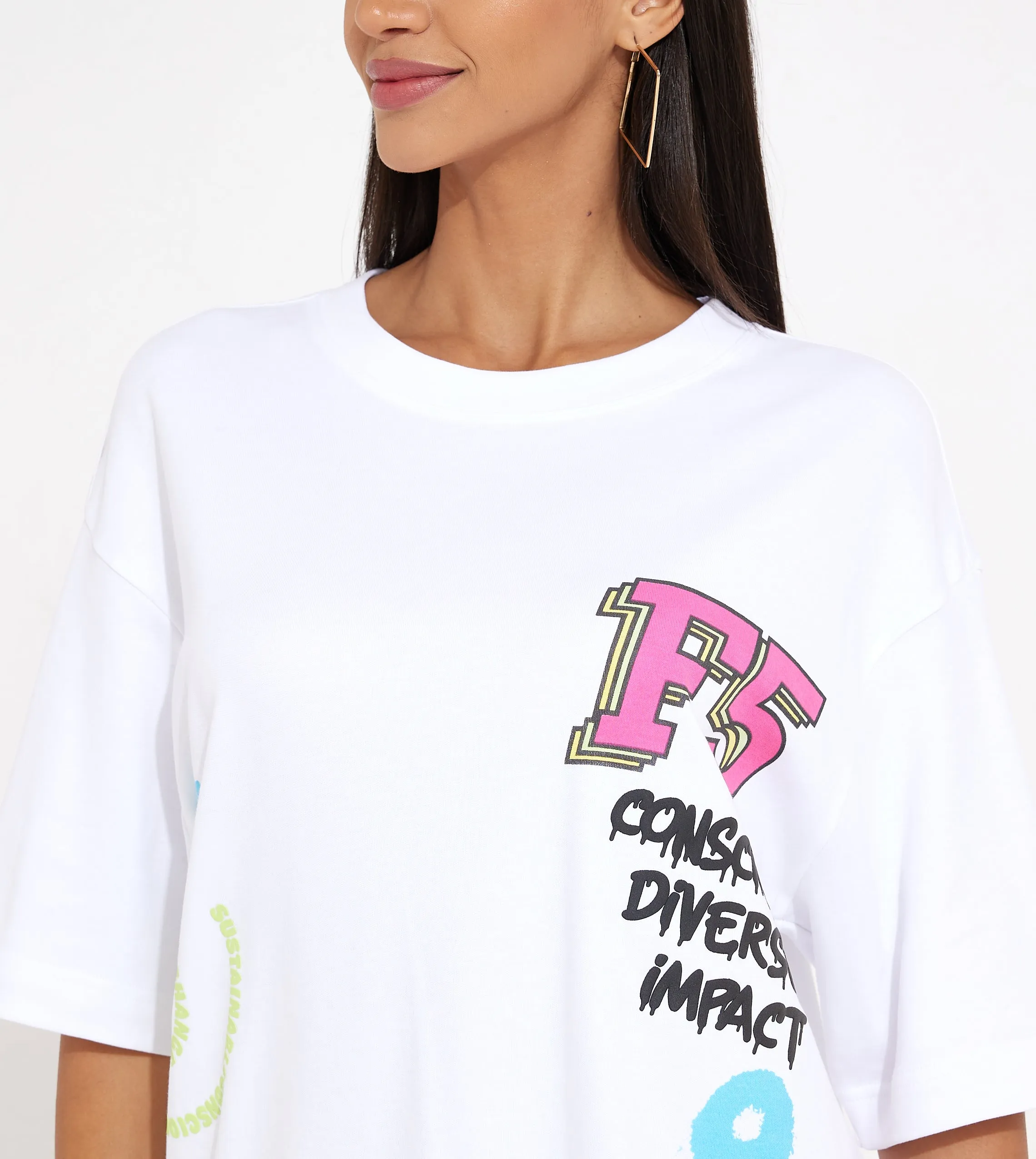 WOMEN DOODLE T-SHIRT