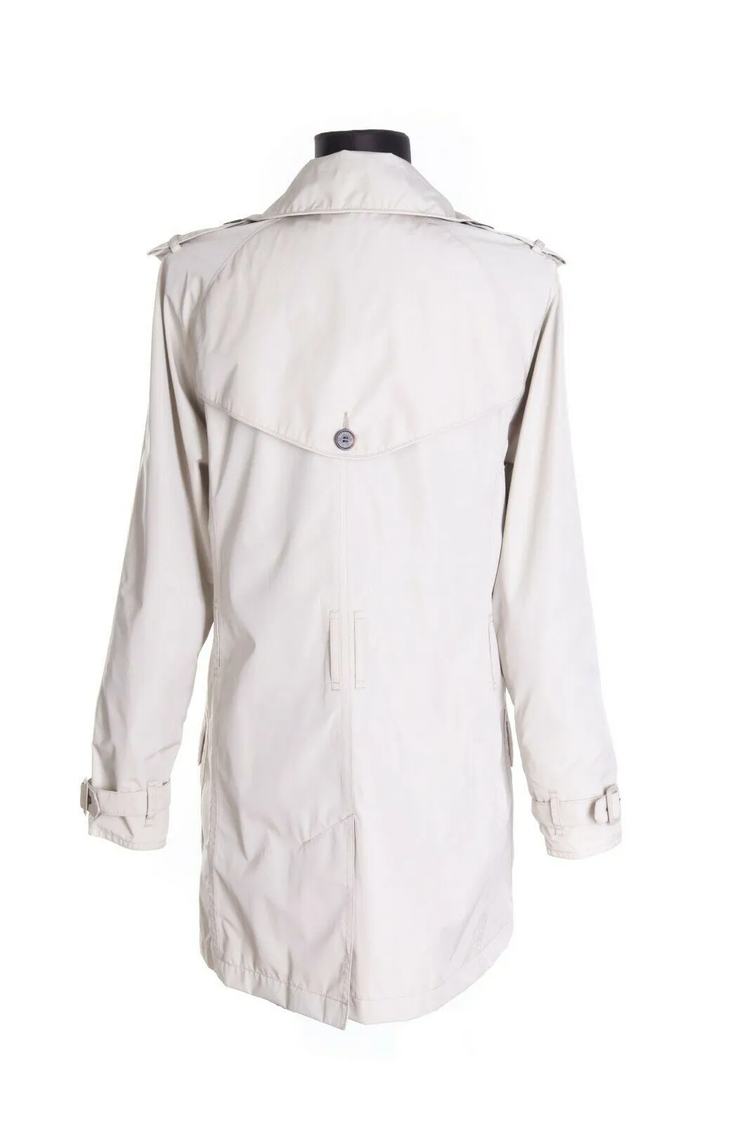 Women's BARBOUR Beige L1877 Featherweight Valerie Short Coat Size uk 14 us 10