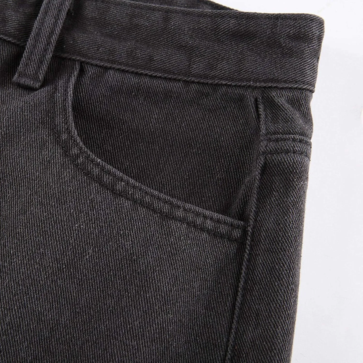 Womens Skinny Jeans Stretch Slim Fit Denim Jeans Color Ripped Solid Edge Straight Sexy Slim Casual Jeans Fashion